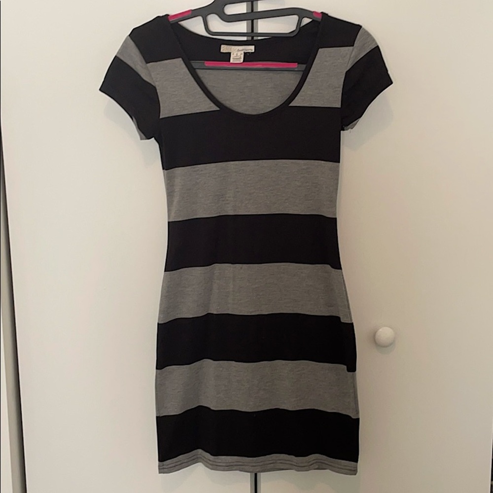 Striped Bodycon Dress